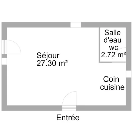 Dom wakacyjny La Voute Celeste 2/3 Pers Aux Bondons Les Bondons